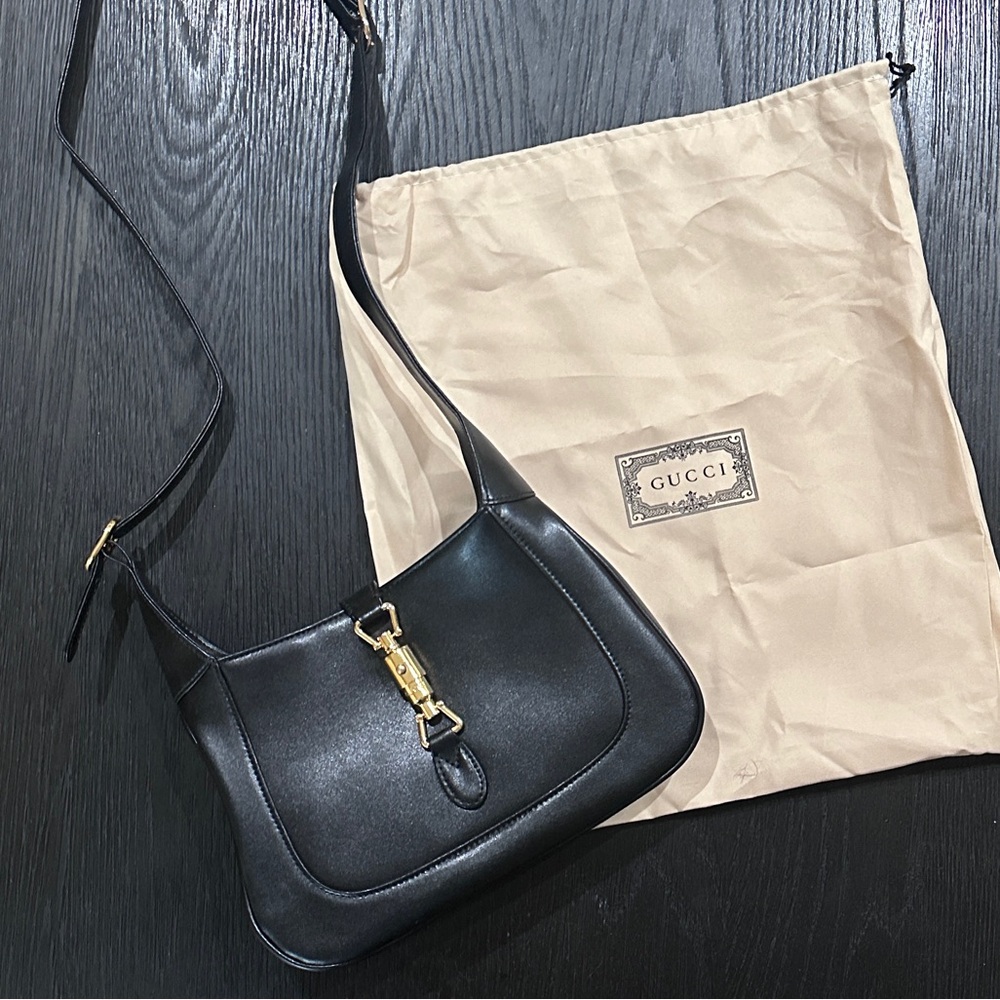 Iconic Jackie Black Handbag
